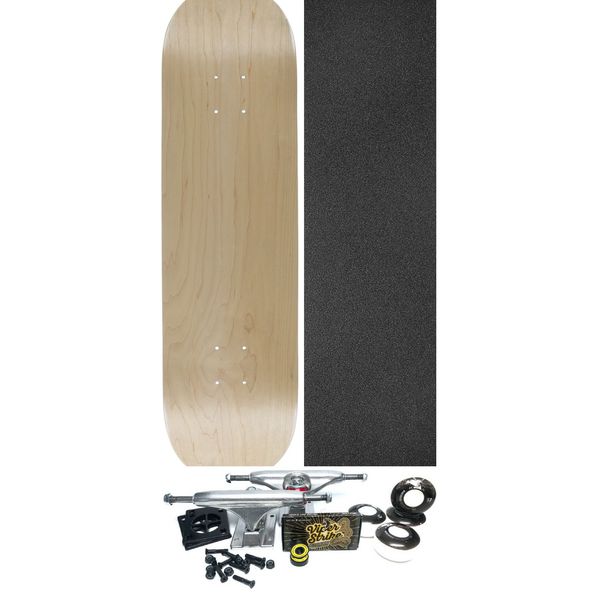 Cheap Blank Skateboards (PG) Assorted Stain Skateboard Deck - 7.75" x 31.5" - Complete Skateboard Bundle